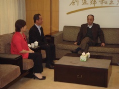 访问 2011.4.27 中国社会工作协会企业公民委员会来访
