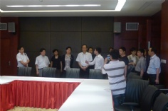 活动 2011.6.10 江苏常州武进商会的领导参观总部大厦及宝祥小额贷款