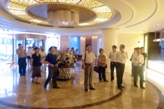 活动 2011.6.10 江苏常州武进商会的领导参观总部大厦及宝祥小额贷款