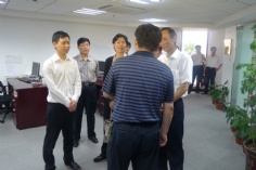 活动 2011.6.10 江苏常州武进商会的领导参观总部大厦及宝祥小额贷款