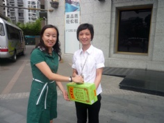 活动 2011.7.13 高层高温慰问 视察工地