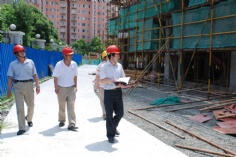 活动 2011.7.29 集团领导视察各处工地