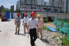 活动 2011.7.29 集团领导视察各处工地