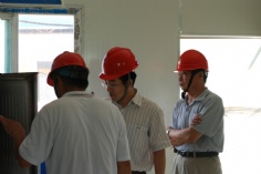 活动 2011.7.29 集团领导视察各处工地