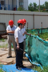 活动 2011.7.29 集团领导视察各处工地