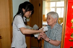 2011.9.9 活动 第一党支部“迎中秋，庆国庆”感恩活动