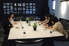会议 2014.10.29 普陀区商务委调研