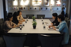 会议 2014.10.29 普陀区商务委调研