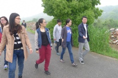 活动 2014.5.6 第四党支部参观西山项目