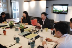 活动 2014.5.6 普陀区科技党委调研