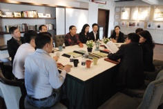 活动 2014.5.6 普陀区科技党委调研
