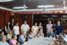 活动 2014.9.5 第一党支部中秋慰问新长征福利院