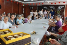 活动 2014.9.5 第一党支部中秋慰问新长征福利院