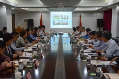 活动 2015.10.21 市、区工 商联领导来集团调研交流党建工作