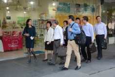 活动 2015.10.21 市、区工 商联领导来集团调研交流党建工作