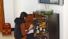 2015.12.9 第一党支部和第四党支部联合开展文明生产大扫除活动