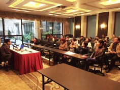 2015.10.24 普陀区科协技工作者冬季养生医疗咨询讲座在西大堂举行