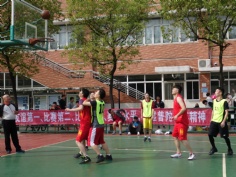 2015.10.30 宏泉团委参加区青年篮球三对三比赛