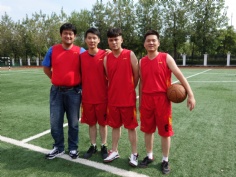 2015.10.30 宏泉团委参加区青年篮球三对三比赛