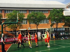 2015.10.30 宏泉团委参加区青年篮球三对三比赛