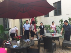 活动 2015.7.13 第四党支部“整理办公环境”活动