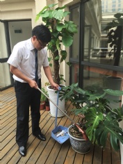 活动 2015.7.13 第四党支部“整理办公环境”活动