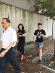 活动 2015.9.17 第一支部与第四支部组织党员和积极分子，联合开展徒步红色之旅活动