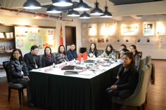 2016.1.12 集团接受普陀区第一批党建阵地示范窗口的检查验收