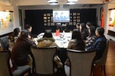 2016.1.12 集团接受普陀区第一批党建阵地示范窗口的检查验收