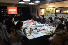 2016.1.12 集团接受普陀区第一批党建阵地示范窗口的检查验收