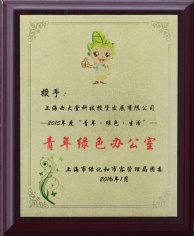 2016.1 西大堂 2015年度 青年绿色办公司