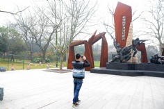 2016.3.18 第一党支部参观上海淞沪抗战纪念馆