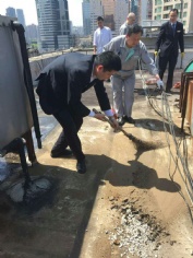 活动 2016.5 宏泉艾瑞酒店开展文明生产活动