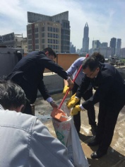 活动 2016.5 宏泉艾瑞酒店开展文明生产活动