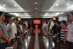 会议 2016.9.8 宏泉集团党委出席长征镇第十四次党代会代表选举大会