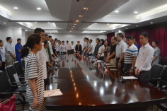 会议 2016.9.8 宏泉集团党委出席长征镇第十四次党代会代表选举大会