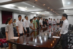 会议 2016.9.8 宏泉集团党委出席长征镇第十四次党代会代表选举大会