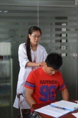 活动 2016.9.5 中医医药大学中医体检