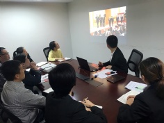 会议 2017.10.26 中共宏泉集团投资管理党支部开展党的十九大报告学习讨论会