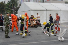 活动 2017.11.7 梅川路举办119消防宣传月启动仪式