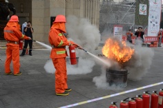活动 2017.11.7 梅川路举办119消防宣传月启动仪式