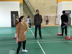 2017.12.5 活动 职工运动会羽毛球赛