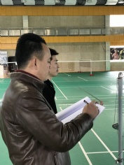 2017.12.5 活动 职工运动会羽毛球赛