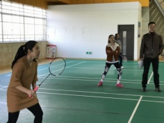 2017.12.5 活动 职工运动会羽毛球赛