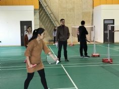 2017.12.5 活动 职工运动会羽毛球赛