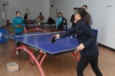 2017.12.6 活动 职工运动会乒乓球赛