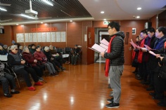 活动 2017.2.10 第一党支部元宵节前慰问老人