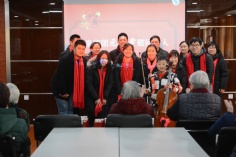 活动 2017.2.10 第一党支部元宵节前慰问老人