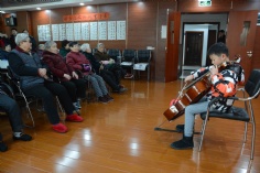 活动 2017.2.10 第一党支部元宵节前慰问老人