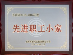 2017.2 兴梅川 长征镇2015-2016年度先进职工小家